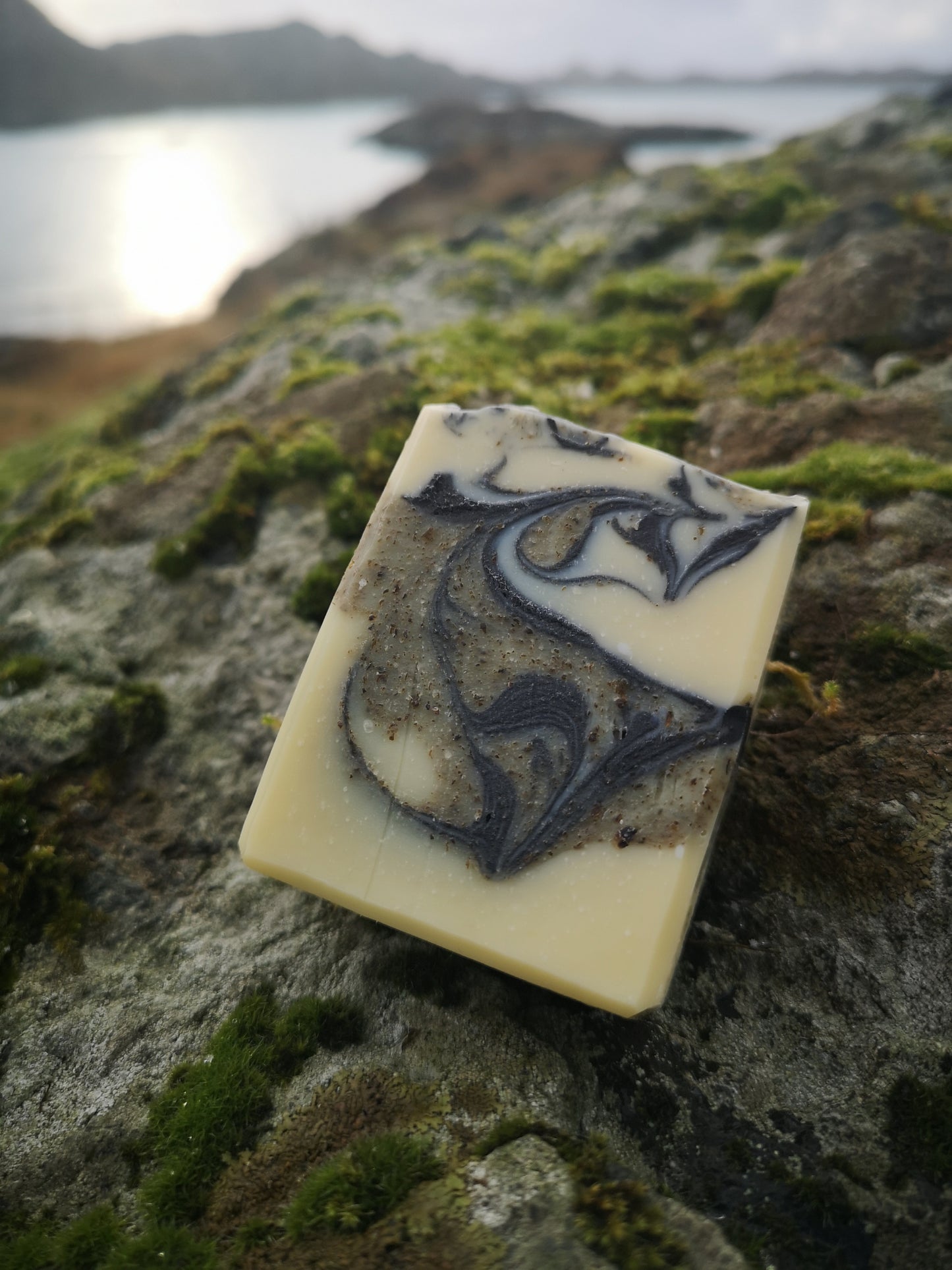 Gavesett med såpe, liten skrubb og lipbalm