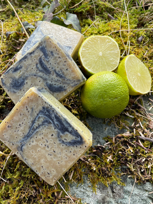 Kaffesåpe med lime