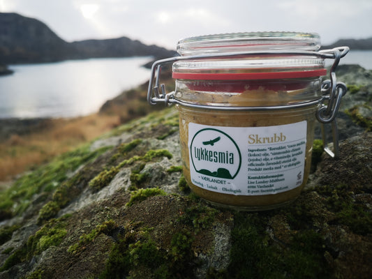 Kroppskrubb med lavendel, stor