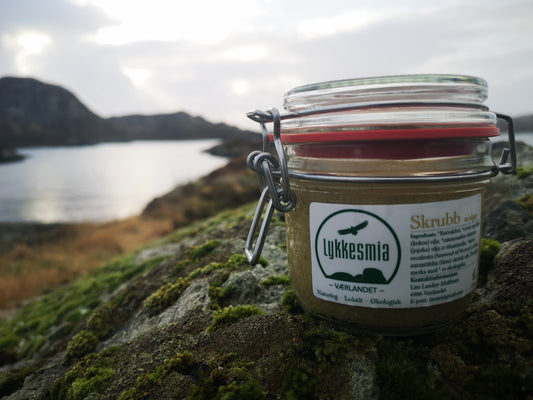 Kroppsskrubb med lime og tare, stor